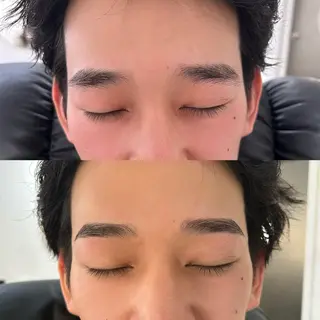 メンズ アイブロウ Zoey eye. Namiのマツエク・マツパデザイン