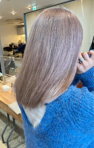 ロング カラー 聖斗 /ハイトーン/パーマのヘアスタイル