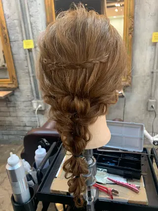 ヘアアレンジ 鈴木 優美のヘアスタイル