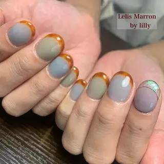 ネイル Lelis Marron所属・岸 侑李のネイルデザイン