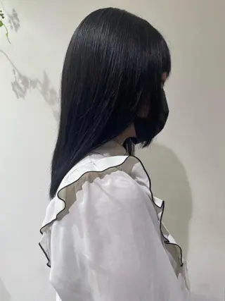 ロング 縮毛募集中🔥 小平悠人のヘアスタイル