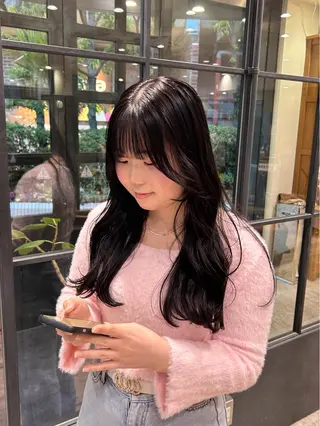 ロング カラー Lumier de mashu所属・nana/ボブ/ レイヤーカットのヘアスタイル