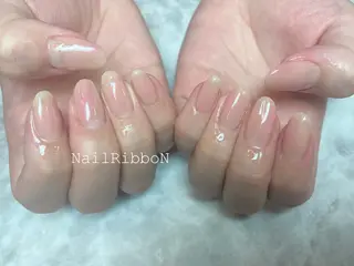 ネイル ネイルリボン 受付スタッフのマツエク・マツパデザイン