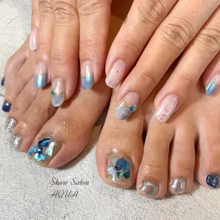 ネイル Share Salon AQUA所属・n. ayakaのネイルデザイン