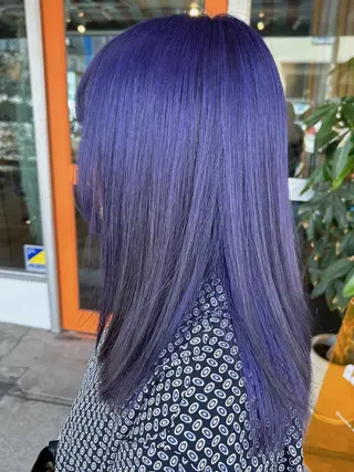 セミロング 透明感カラー 暖色shihoのヘアスタイル