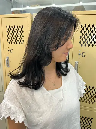 ミディアム カラー 🌼sunc HINAMI🌼のヘアスタイル