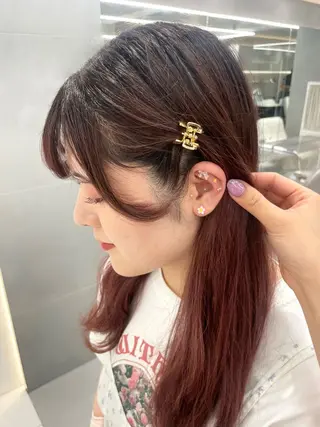 ヘアセット🎀耳つぼ 👂💎MONAMIのヘアスタイル
