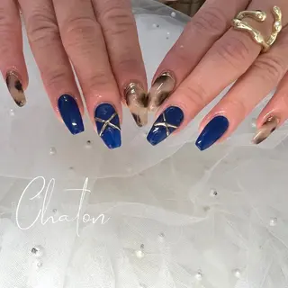 ロング ネイル KADONO YUIKAのネイルデザイン