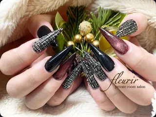 ネイル フルリール 【プライベートサロンのネイルデザイン