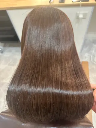 ロング カラー キッズ re:Mago hair make所属・関内　髪質改善　特化 re:Magoのヘアスタイル