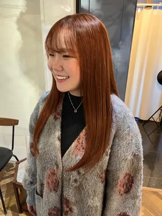 ロング カラー HOMIE TOKYO所属・sora / 渋谷 / ハイトーンのヘアスタイル