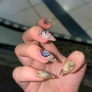 ネイル nano/きもかわ nail🐬🫧のネイルデザイン