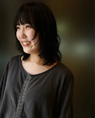 ミディアム 自由が丘 艶髪美容師✨生板🌿のヘアスタイル