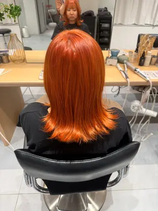 カラー 🌈KURUMI / モデル募集/原宿🌼のヘアスタイル