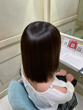 ミディアム 🟠髪質改善縮毛矯正 刑部一哉🟠のヘアスタイル