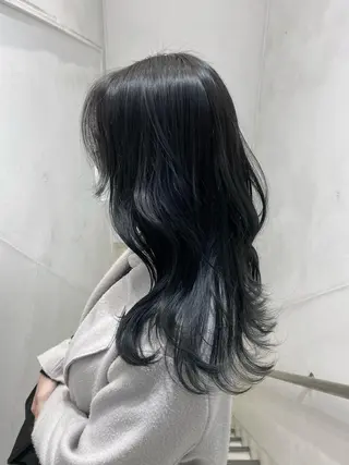 ロング カラー ✨くびれスタイル✨️ 戸嶋穂乃香のヘアスタイル