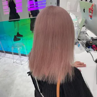 ミディアム カラー 💗🤍透明感カラー 🤍💗kanonのヘアスタイル