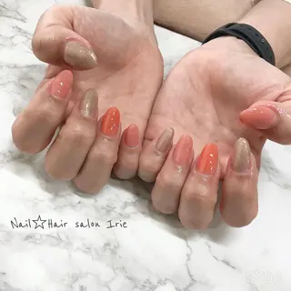 ネイル Hair salon Irie所属・與儀 知佳のネイルデザイン