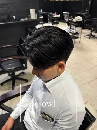 ショート パーマ メンズ メンズ専門 美容師✨ アメ村 堀江颯瑛のヘアスタイル