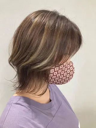 ミディアム Claire 【クレール】所属・中野 幹也のヘアスタイル