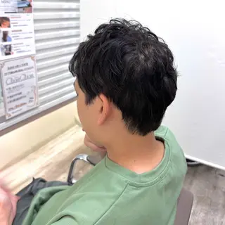 メンズ 🦖韓国風マッシュ/ メンズパーマ/羽根田のヘアスタイル