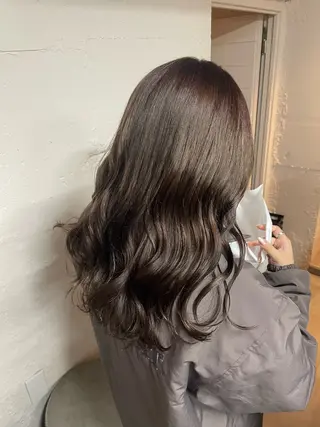 セミロング tokute 中野真咲🐺のヘアスタイル