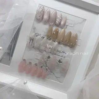 ネイル graph nail【グラフ ネイル】所属・graphnail‪ ‪‪❤︎‬manaのネイルデザイン