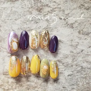 ネイル MU5-nail 金山ネイルサロンのネイルデザイン
