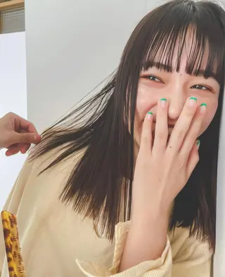 ロング カラー ヘアアレンジ ボブ/プツボブ tsumuguのヘアスタイル