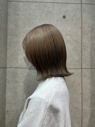 ミディアム カラー 🌀メンズパーマ🌀 中島 日菜のヘアスタイル