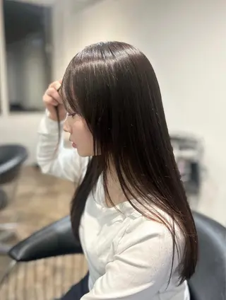 透明感カラー୨୧ 松山理桜🩰˖ ࣪⊹のヘアスタイル