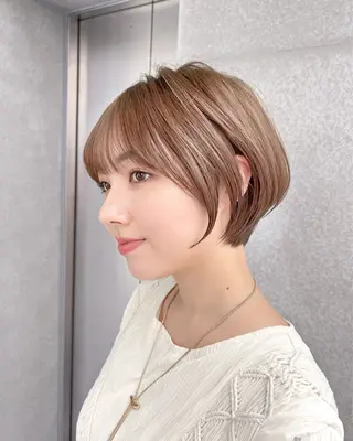 ショート 似合わせカット 🌈阿部辰洸🌈のヘアスタイル