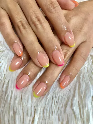 セミロング ヘアアレンジ ネイル マツエク・マツパ MALCAnail(マルカネイル)所属・荒木 莉奈のネイルデザイン