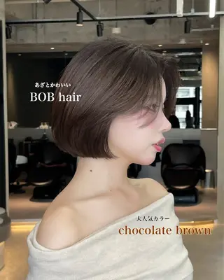 ショート 🫧美髪縮毛矯正🫧 ボブ🎀ひなのヘアスタイル
