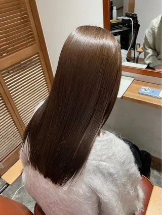 カラー ワンカラーモデル/ 大村莉子のヘアスタイル