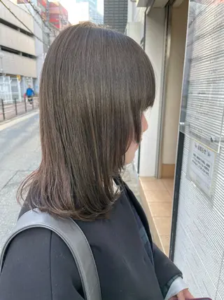 ミディアム 💛FERIAあべの 永川さやか💛のヘアスタイル