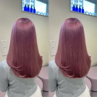 ロング カラー ozaki renaのヘアスタイル