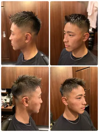 ショート BroTokyo Barbershop 銀座店所属・大河 たいがのヘアスタイル