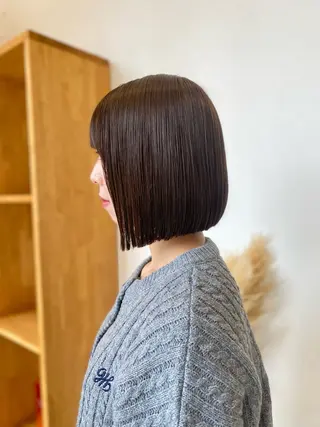 ミディアム 十文字 玲音のヘアスタイル