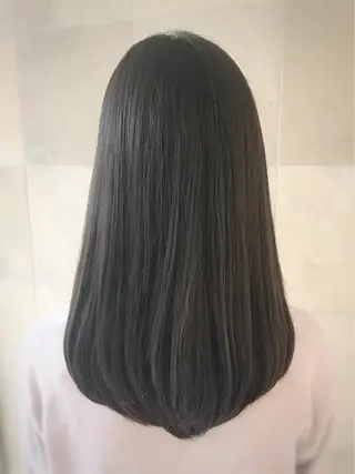 ミディアム カラー カット/メンズカット 藤田麻衣のヘアスタイル