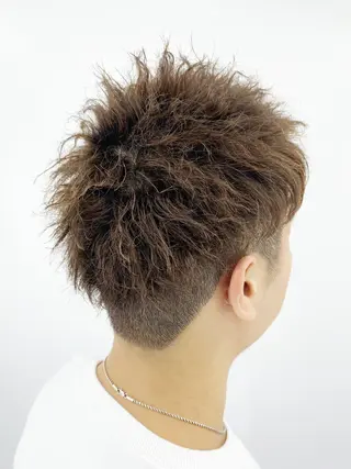 ショート パーマ 大橋 拓巳のヘアスタイル