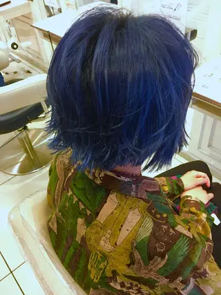 ショート カラー 髪質改善/美髪矯正 マネージャー福永のヘアスタイル