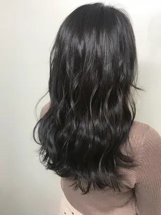 セミロング カラー Oasis所属・🦋Oasis RINA 🦋のヘアスタイル