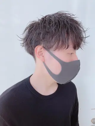 ショート カラー ヘアアレンジ メンズ メンズZina代表 田端 麗治のヘアスタイル