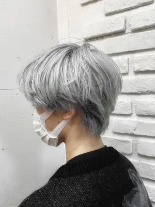 ショート メンズパーマ 本多のヘアスタイル
