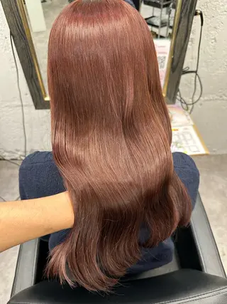 ロング カラー ヘアアレンジ 久米 治仁のヘアスタイル