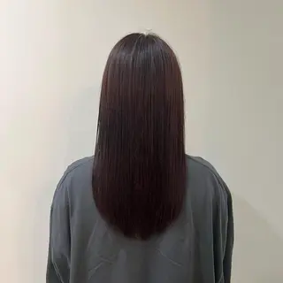 セミロング 切りっぱなしボブ 👩🏼ミニボブのヘアスタイル