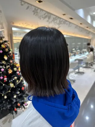 ショート カラー 小顔レイヤー/ 透明感カラー/増田のヘアスタイル