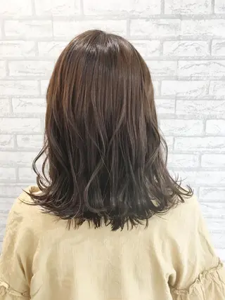 ミディアム カラー NYNY四條畷店 森 亮人のヘアスタイル