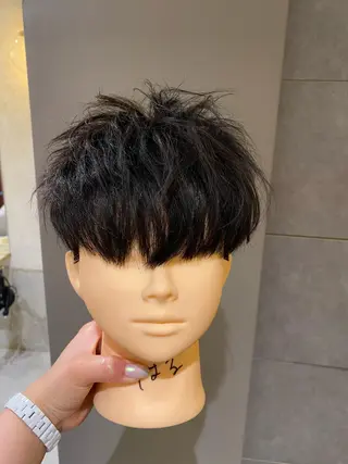 ショート メンズ CIEL天六店 三上春のヘアスタイル